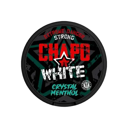 Chapo White Crystal Menthol Danger Killa Snus