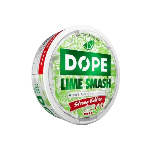 Dope Lime Smash Crazy Strong Killa Snus