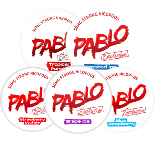 5 x Pablo Exclusive Mixpack Killa Snus