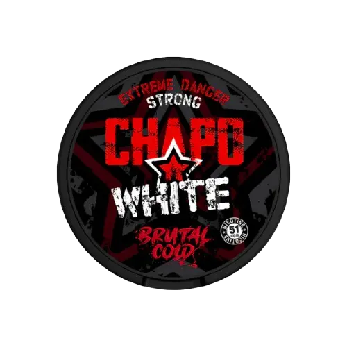 Chapo White Brutal Cold Danger Strong Killa Snus