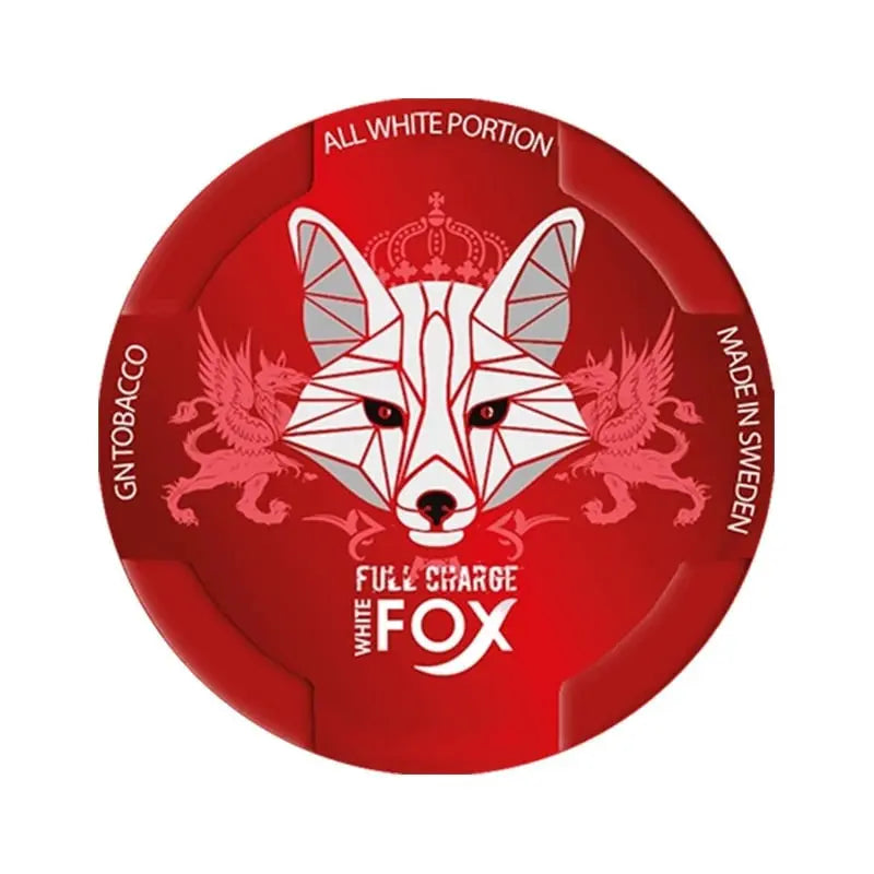White Fox Full Charge has a very strong minty taste. White Fox has extracted the nicotine from tobacco plants, which makes it of very good quality and a strong kick.