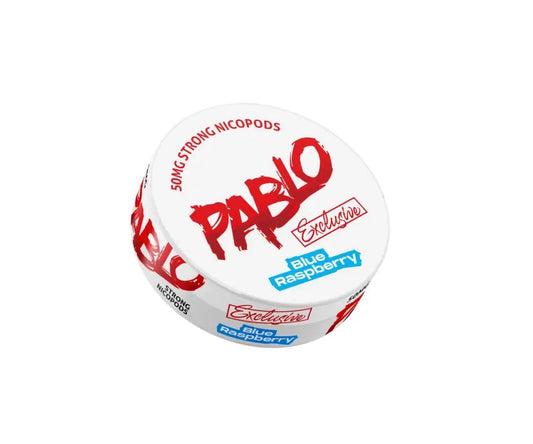 PABLO EXCLUSIVE 50MG BLUE RASPBERRY - Killa Snus