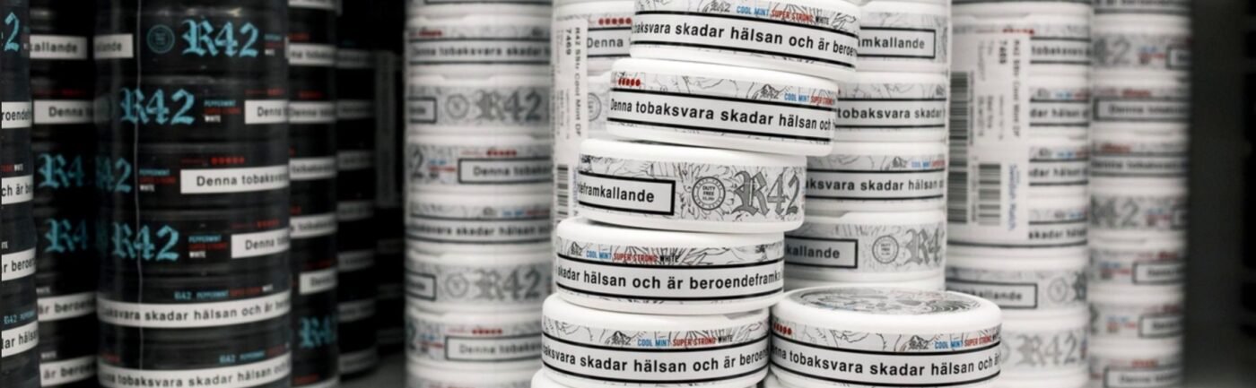 Nuuskan tuonti Suomeen vuonna 2022