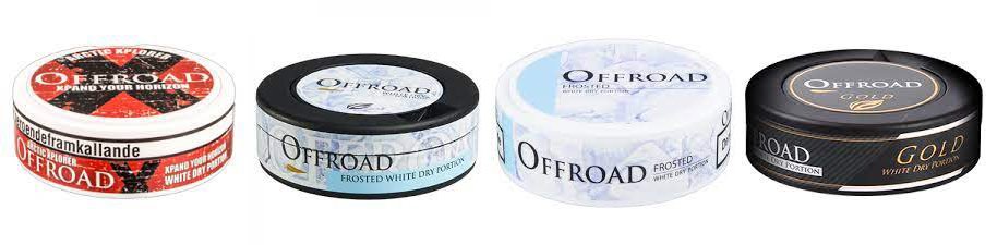 Offroad Nuuska purkit