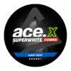 ACE X Cool Mint 13mg - Tobacco-free snus, extra strong nicotine pouches (16mg). Best price in UK, UAE, EU
