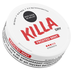 Killa Nicotine Pouches - Tobacco-free snus, extra strong nicotine pouches (16mg). Best price in UK, UAE, EU