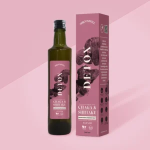 Shroomwell - Entgiftungselixier Schwarze Pflaume &amp; Passionsfrucht 500ml