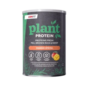 ICONFIT - Pflanzliches Protein Mango-Stevia 480g