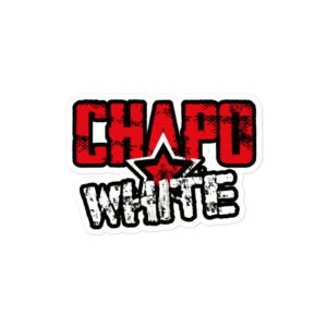 Λευκό αυτοκόλλητο Chapo - Tobacco-free snus, extra strong nicotine pouches (16mg). Best price in UK, UAE, EU