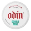 Odin - Double Mint Strong 8,3mg - Tobacco-free snus, extra strong nicotine pouches (16mg). Best price in UK, UAE, EU